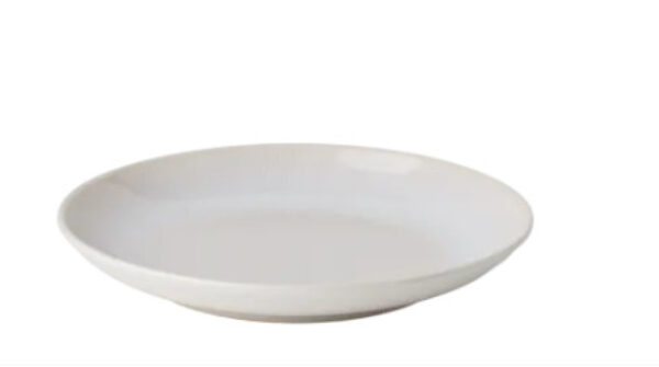 1 Bac À Assiettes Arté Flamée Bleue/ Blanc Diam. 16.5 Cm (40P)