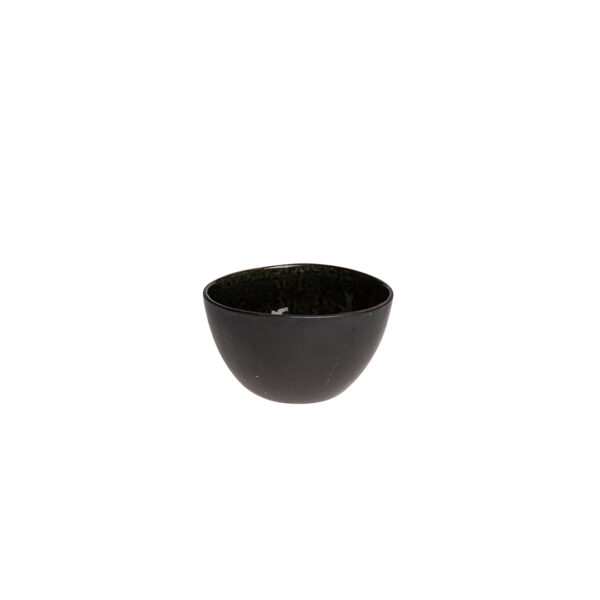 1 Bac Bowl Vert/Noir Diam. 14Cm X 8,5Cm (Par 9)