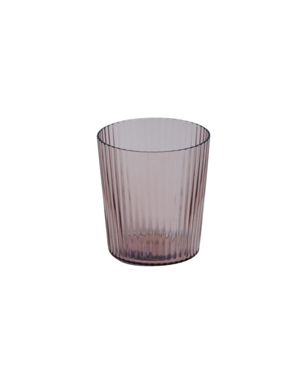 1 Bak Tumbler Glas Burgundy / Broom 22Cl (Per 25)