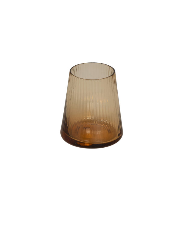 1 Bak Tumbler Glas Amber (Per 25)