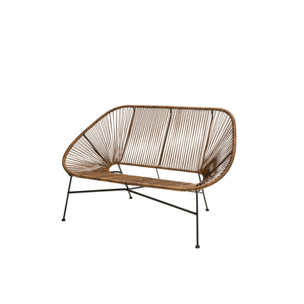 Aruba Fauteuil Lounge Rotan 2-Siège