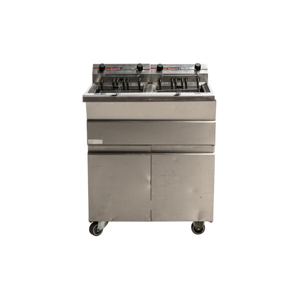 Friteuse 2 X 15L Elektrisch - 2 Manden