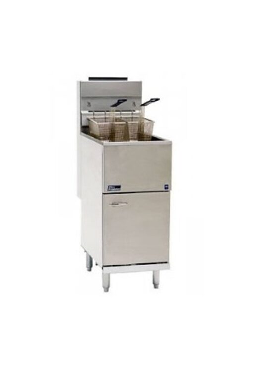 Friteuse Pitco 18 L Gas - 2 Manden "Incl Gasfles"