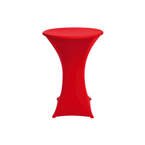 Housse Stretch Rouge Pour Table De Réception