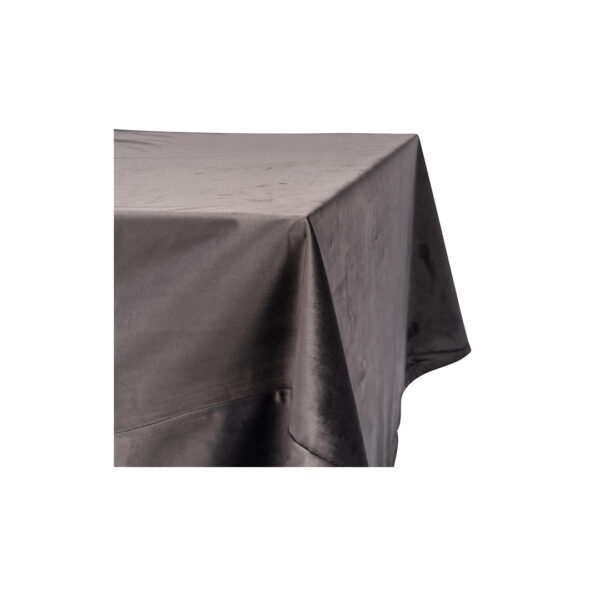 Nappe 330 X 330Cm Velours Noir