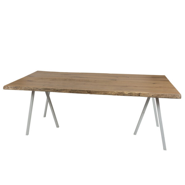 Oak Tafel  Laag Poot Wit L200 X B100 X H75Cm