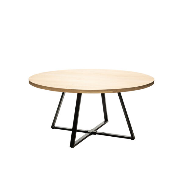 Table Oak Ronde Diamètre 160Cm Noir