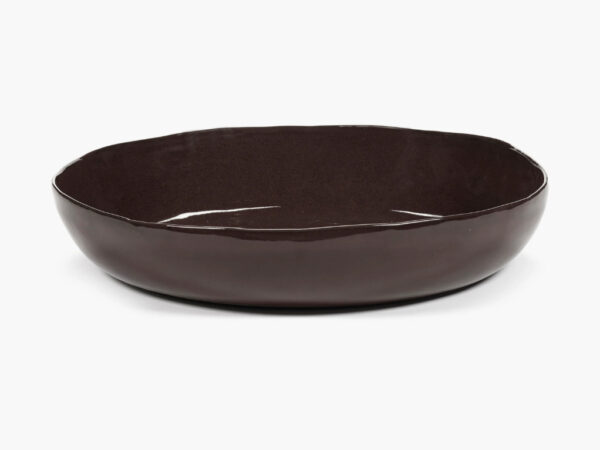 Bol De Service L Brun L37Cm H7Cm