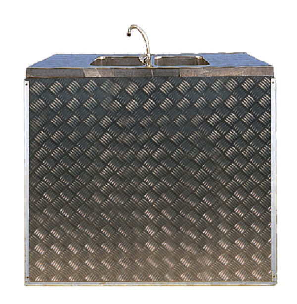 Toog 120 L Dubbele Spoelbak L120 X B42 X H110 Cm