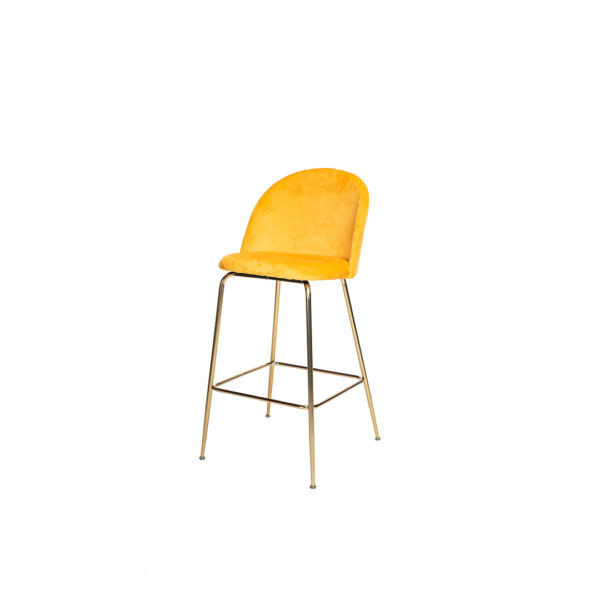 Tabouret Verona Jaune H76Cm