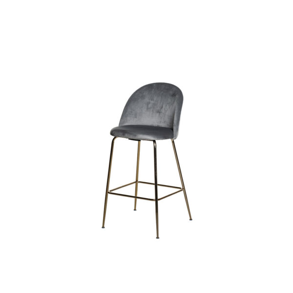 Tabouret Verona Gris  H76Cm