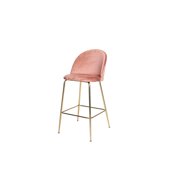 Tabouret Verona Rose H76Cm