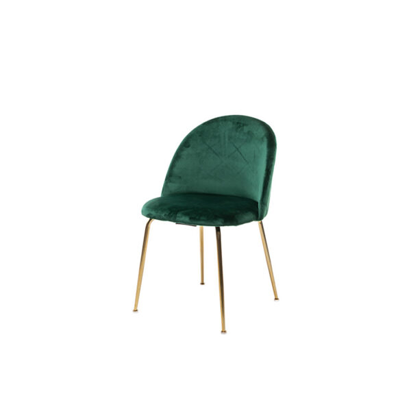 Chaise Verona Siège Vert Foncé H44Cm