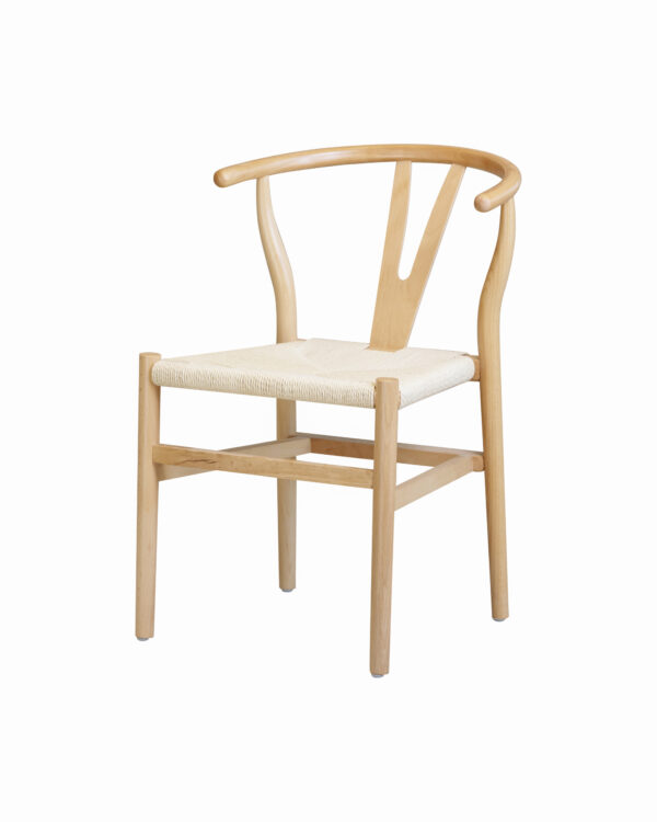 Wishbone Stoel Naturel